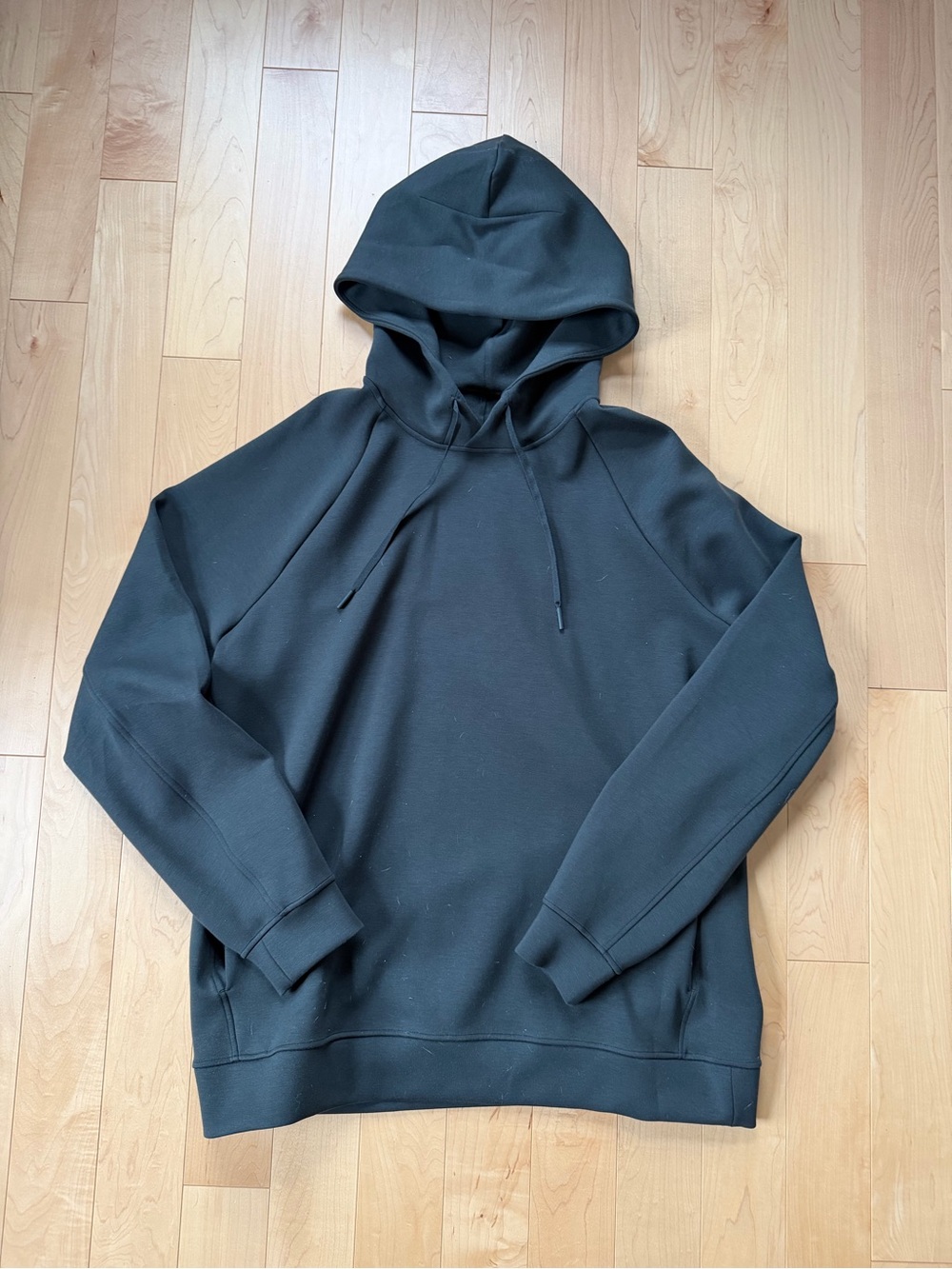 Lululemon Men's Smooth Spacer Classic-Fit Pullover Hoodie color Blackened Pine
